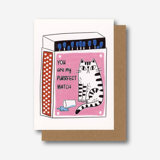 Perfect Match Greeting Card