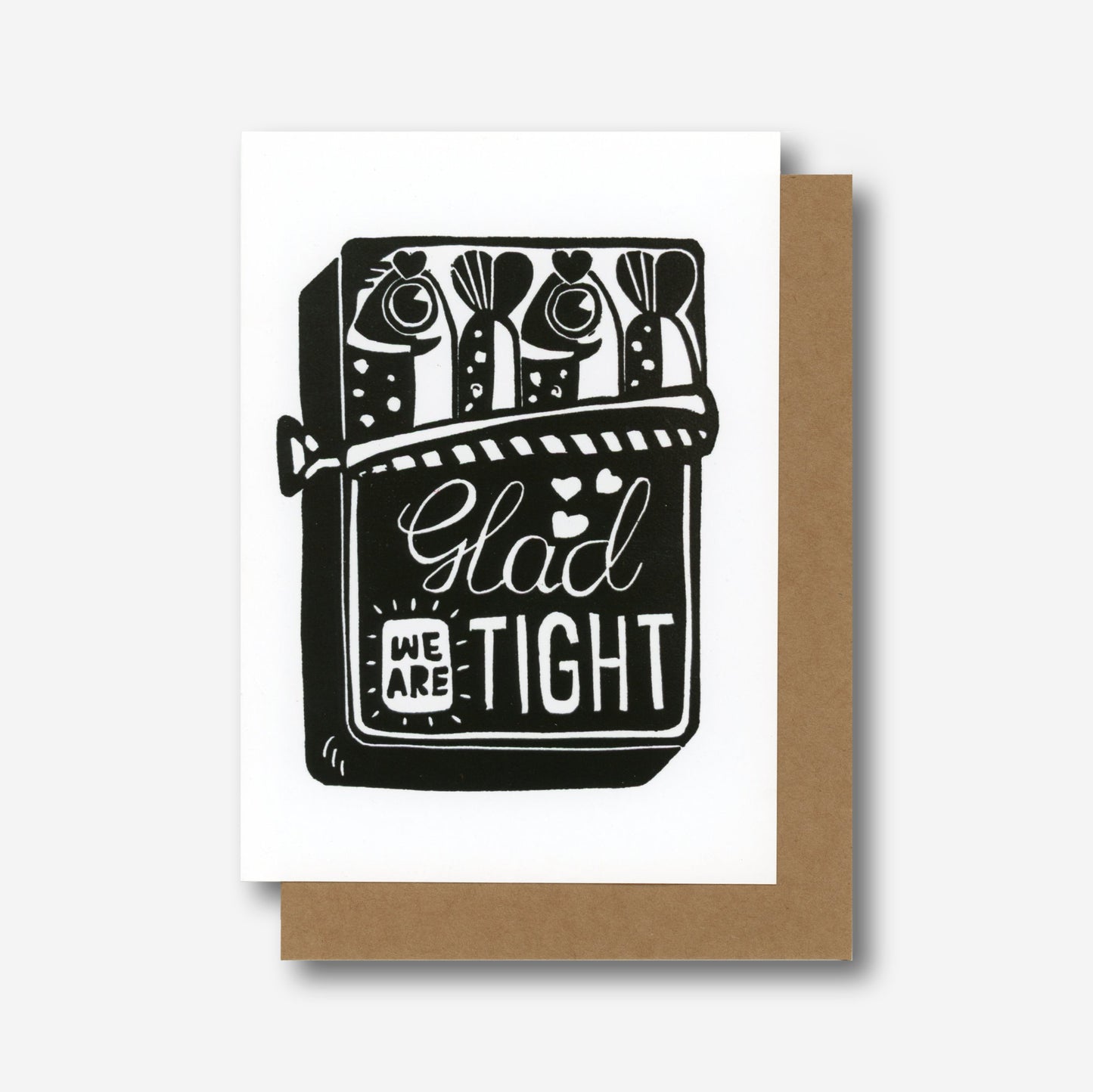 Sardine Can Greeting Card