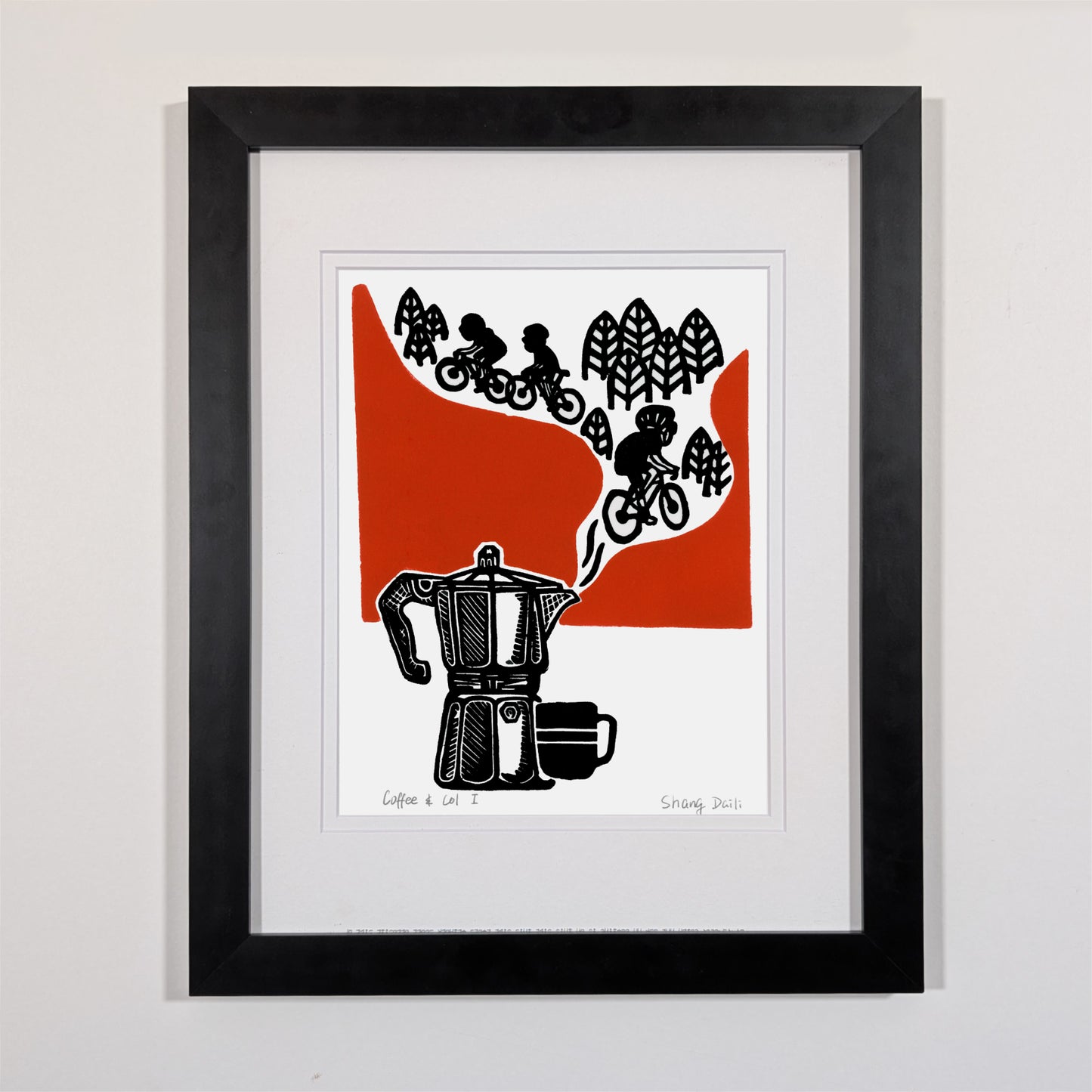 moka pot coffee, cycling