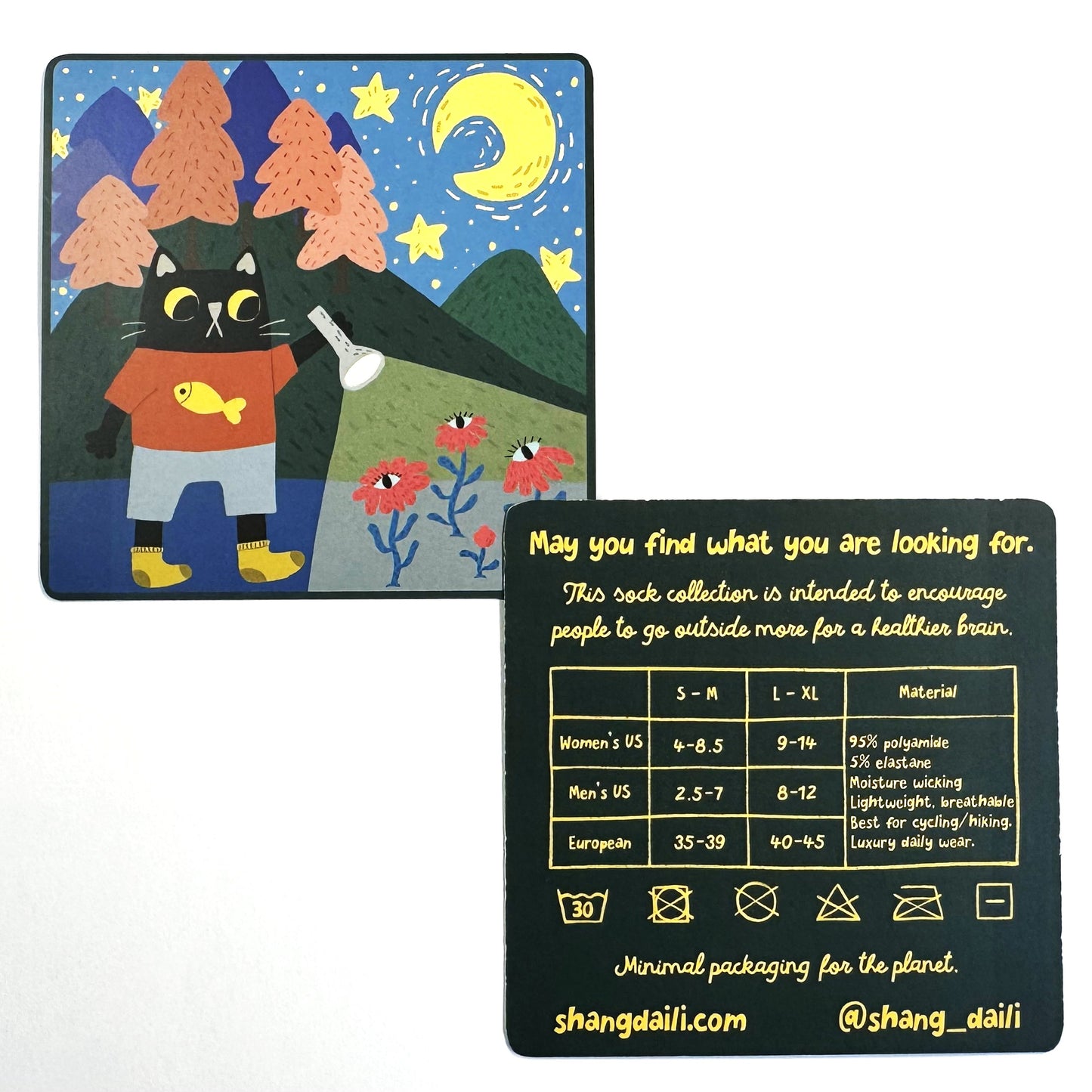Cat socks - On Cloud Nine