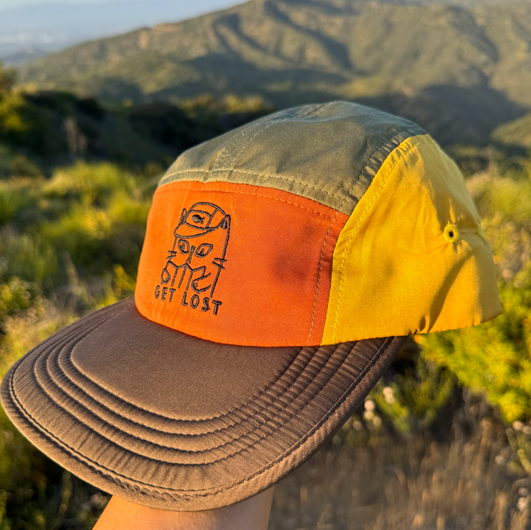 Get Lost 5 Panel soft brim hat