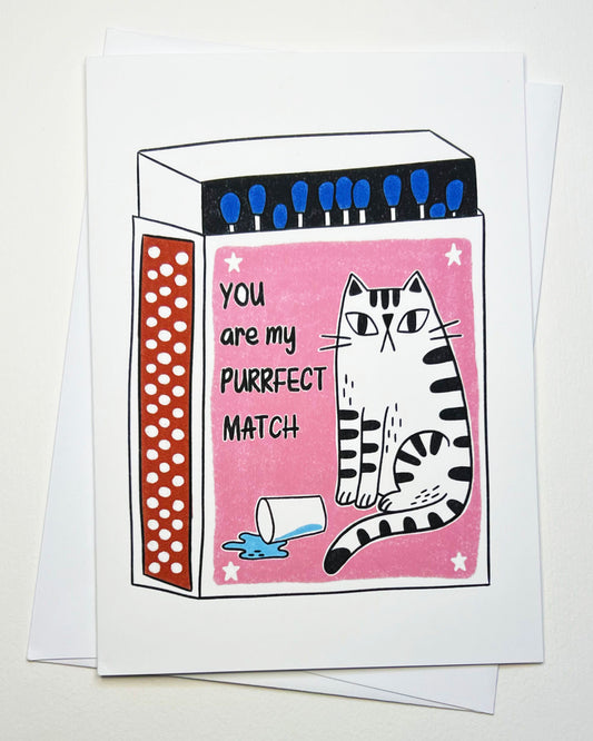 Cat/Dog Valentine's Day Card